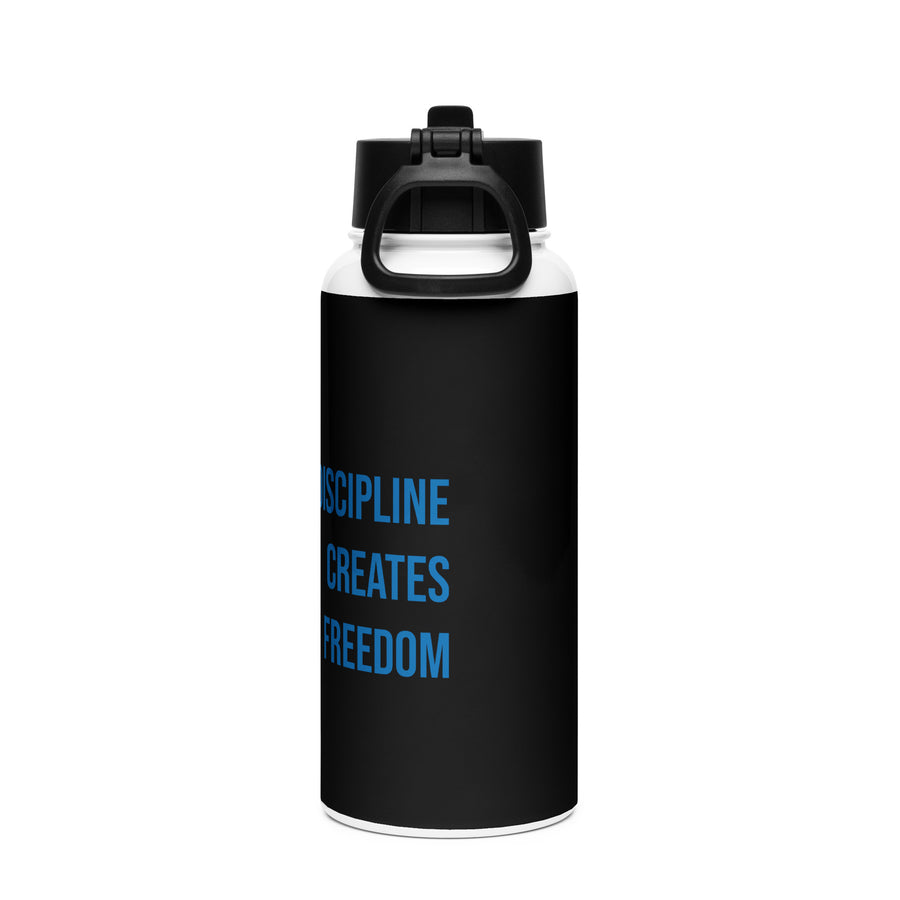 Eagle Elite 32oz Stainless Steel Water Bottle – Insulated Gym Flask with Straw Lid